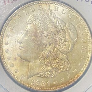 1921 P Morgan Silver Dollar